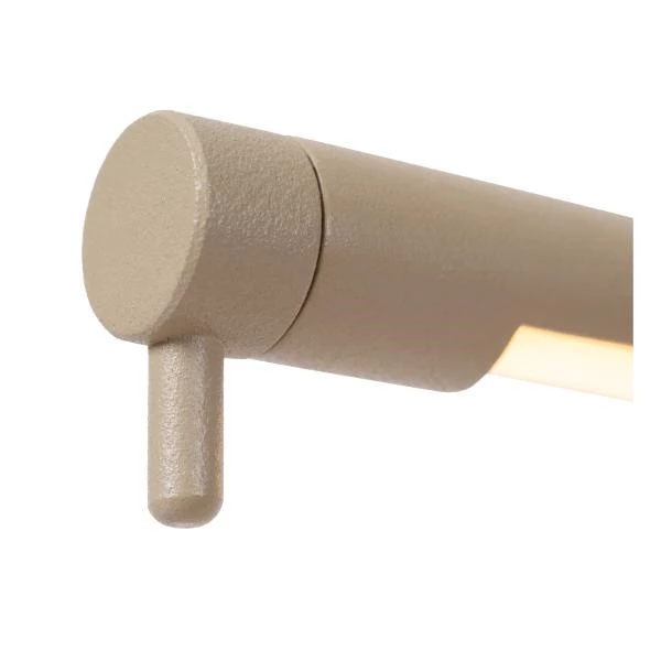 Lucide MADISON - Bureaulamp - LED Dim to warm - 1x6,5W 2600K/2800K - Taupe - detail 1